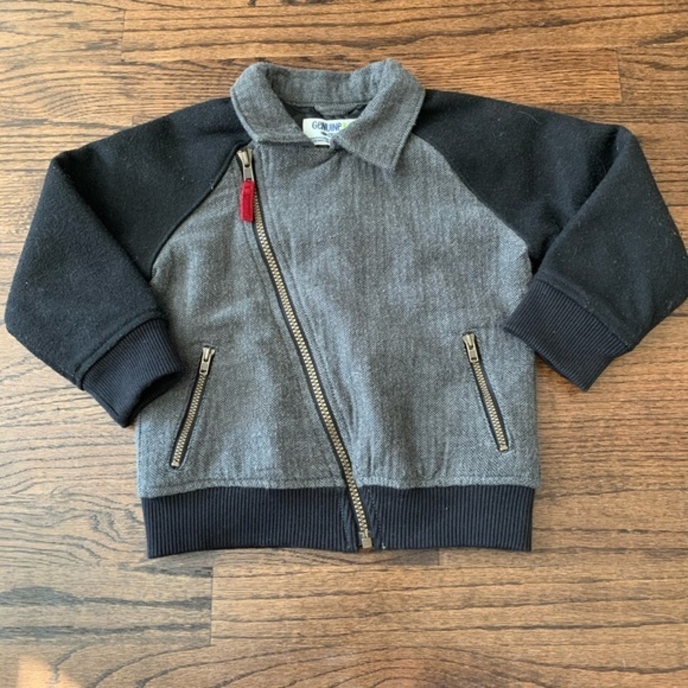 EUC Genuine Kids Moto Jacket‎ Sz 3T